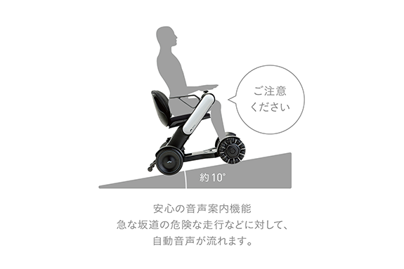 安心の音声ガイド